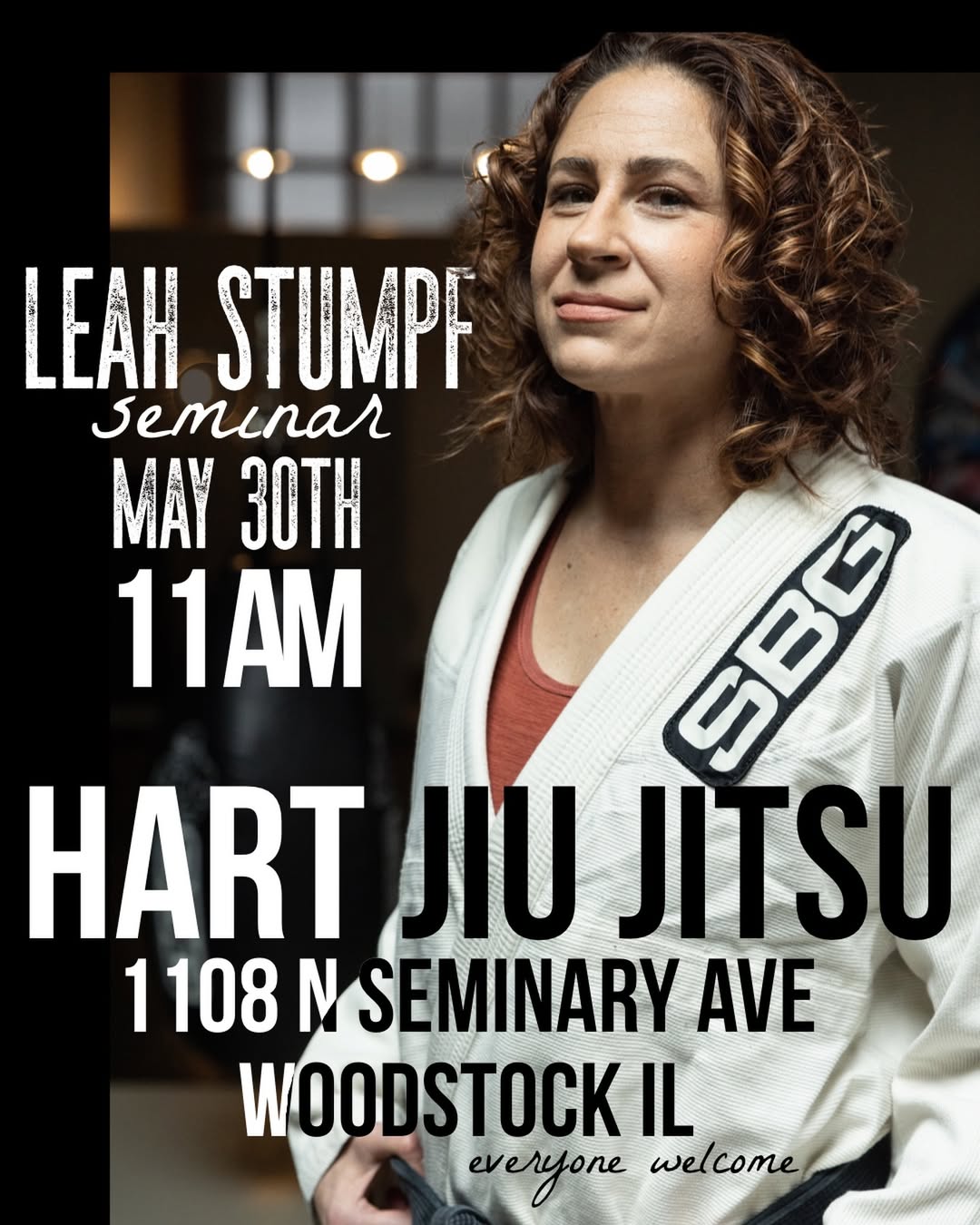 Gi Jiu Jitsu Seminar with Leah Stumpf — May 30, 2026