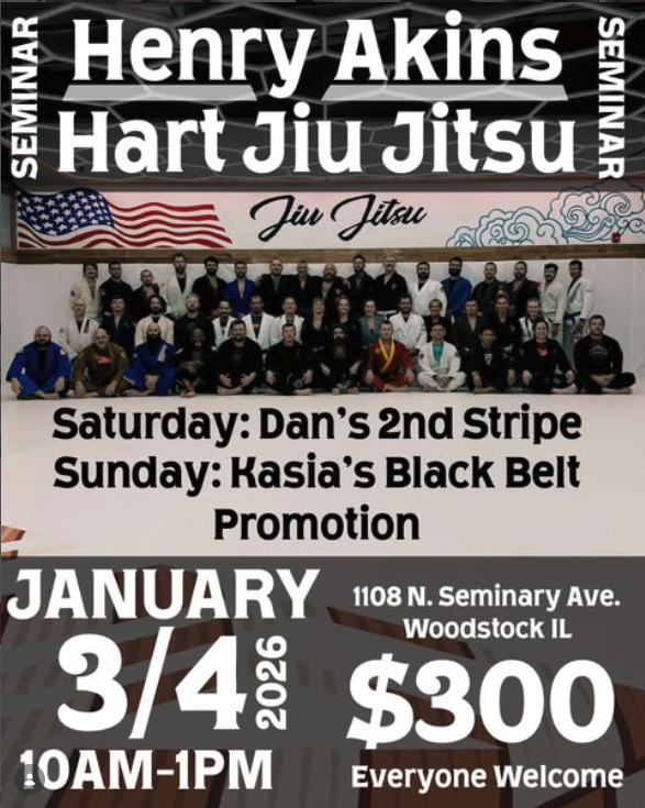 Henry Akins Seminar at Hart Jiu Jitsu