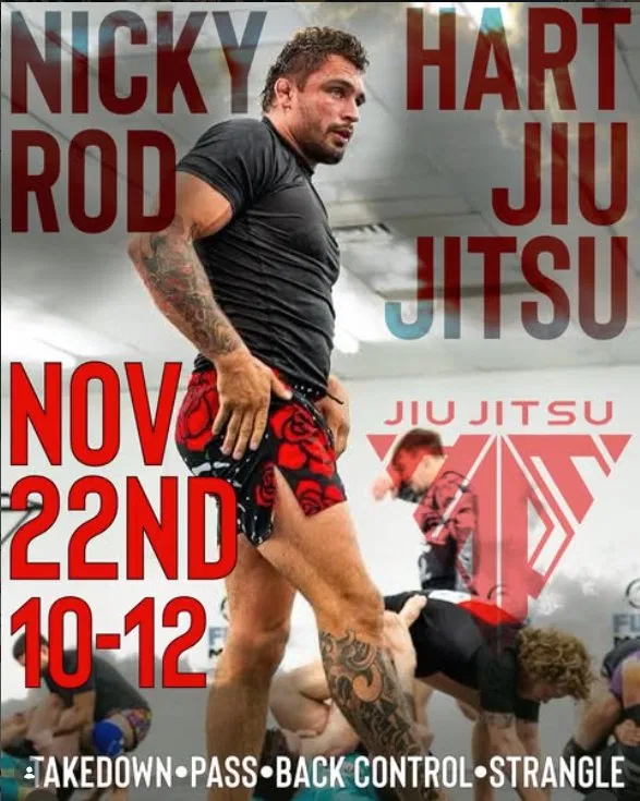Nicky Rod Seminar at Hart Jiu Jitsu